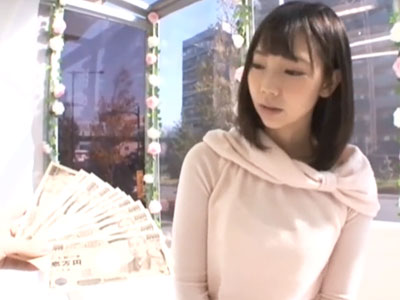 捕まえた素人の美女JDを札束で惑わしてMM号内ガチハメ大成功