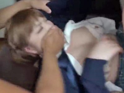 ミニスカJKストーキング→自宅に乗り込み中出しレ〇プ！