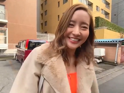 人懐っこい美形ギャルとラブラブハメ撮り→自分から「ちょうだいちょうだい」オネダリで大量種付け